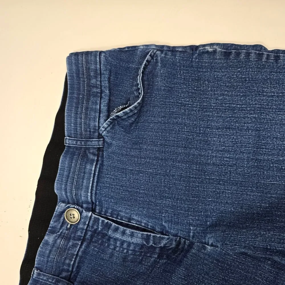 Studio Works Indigo Jean Shorts Size 10
